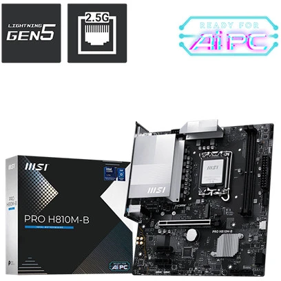 Msi PRO H810M-B nagyítás