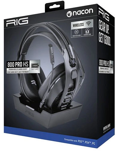 Nacon HS PS5 FEKETE nagyítás