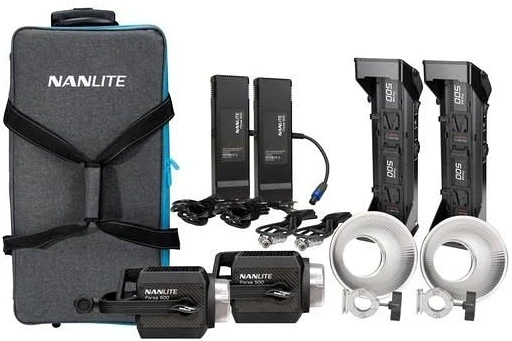 Nanlite FORZA500 2KIT nagyítás