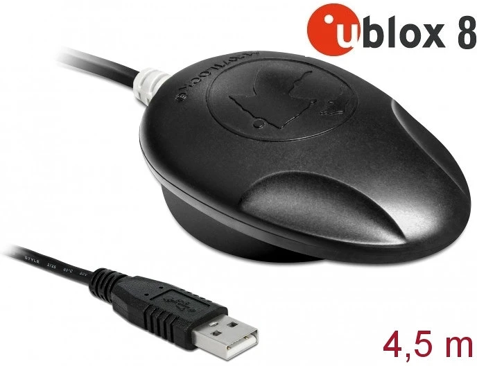 Navilock GPS NL-8012U U-BLOX 8 USB 4,50 M nagyítás