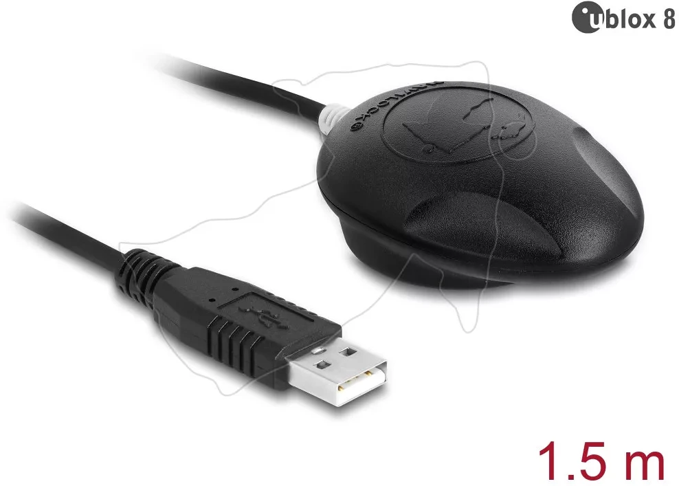 Navilock NL-802U EVA-M8Q USB 2.0 nagyítás