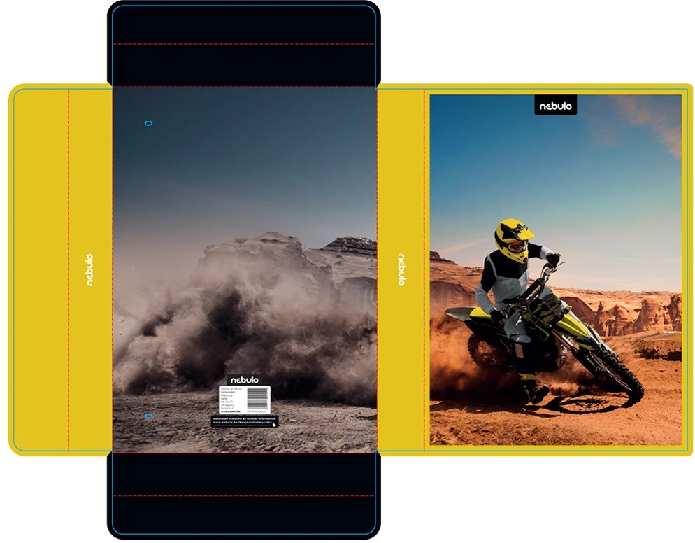 Nebuló HB-A4-MOTOCROSS nagyítás