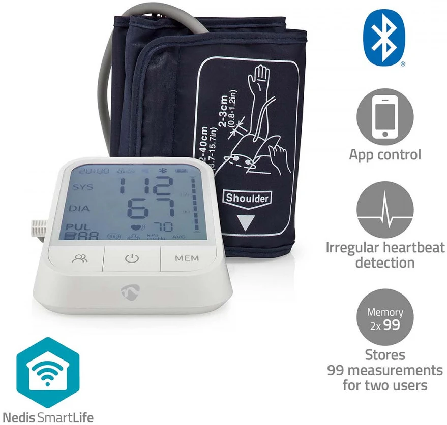 Nedis BTHBP10WT nagyítás