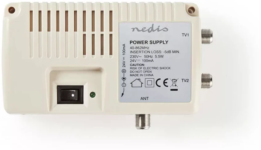 Nedis DB | 75 OHM | ABS | FEHÉR nagyítás