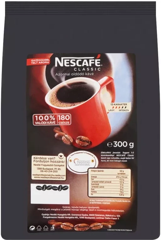 Nescafé 300G nagyítás