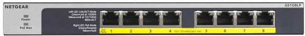 Netgear GS108LP nagyítás