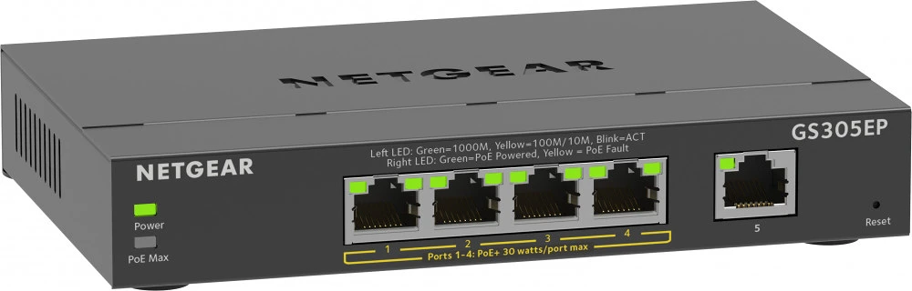Netgear GS305EP nagyítás