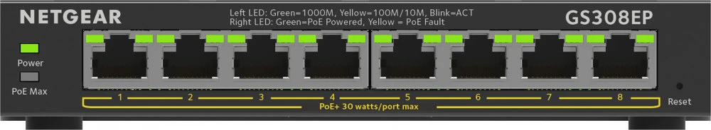 Netgear GS308EP nagyítás
