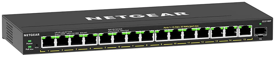 Netgear GS316EP-100PES nagyítás