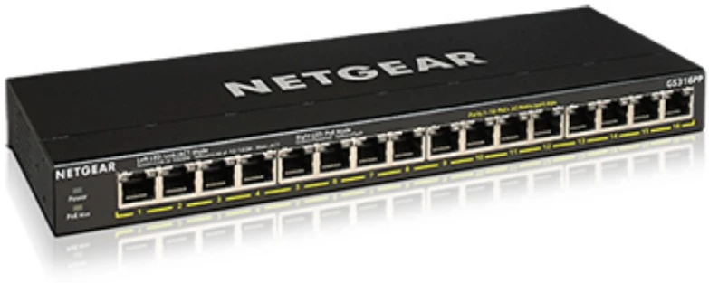 Netgear GS316PP nagyítás