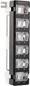 Nikomax NMC-WP12-BLANK-BK nagyítás