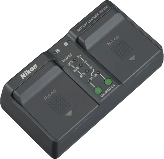 Nikon MH-26A AKKUTÖLT EN-EL18 nagyítás