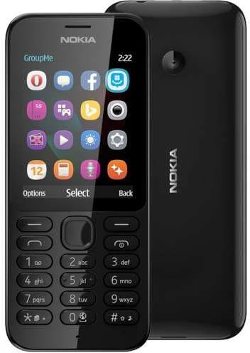 <span itemprop='brand'>Nokia</span> <span itemprop='sku'>222 dual sim mobiltelefon fekete</span> nagyítás