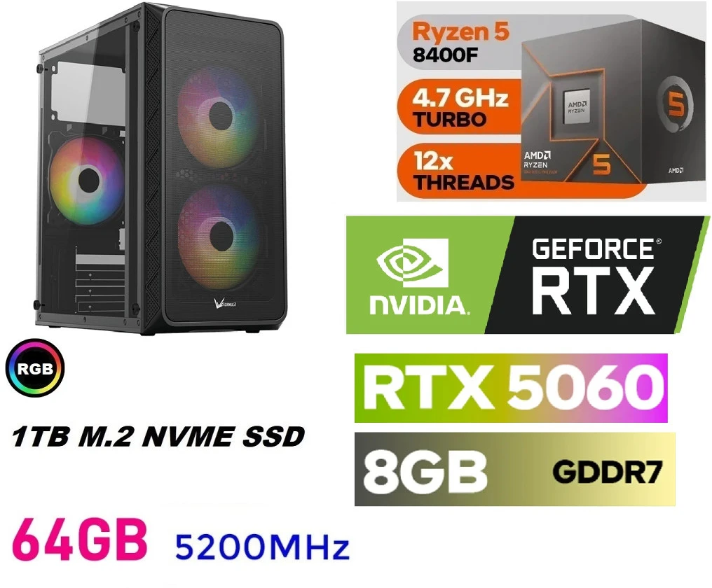 <span itemprop='brand'>Nvidia</span> <span itemprop='sku'>RYZEN5 8400F 6</span> nagyítás