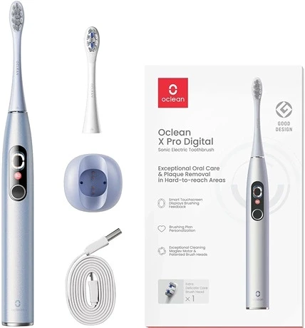 Oclean X PRO DIGITAL SILVER nagyítás