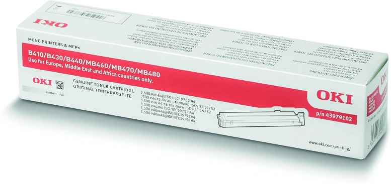 Oki B410,430,440,MB460 nagyítás