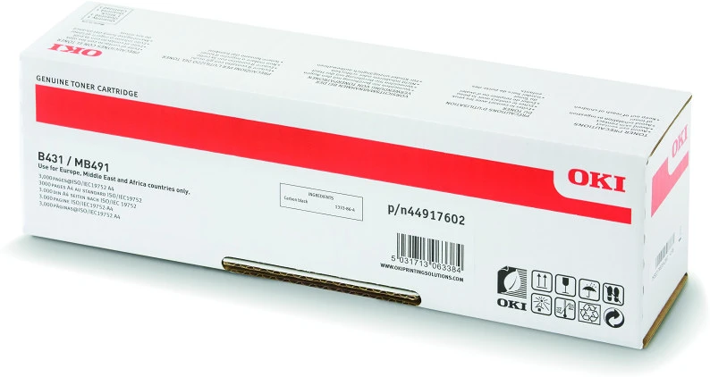 Oki B431/MB491 nagyítás