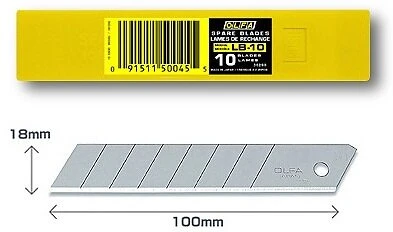 Olfa LB-10 nagyítás