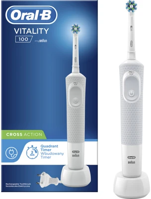 Oral-b ORAL-B D100 VITALITY FEKETE CROSSACTION nagyítás