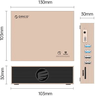 Orico 4K/60HZ, 1X DP 4K/60HZ, 1X nagyítás