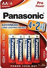 Panasonic LR6PPG/6BP 4+2F nagyítás