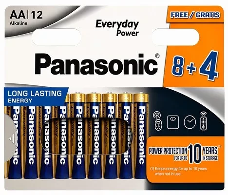 Panasonic 1.5V AA nagyítás