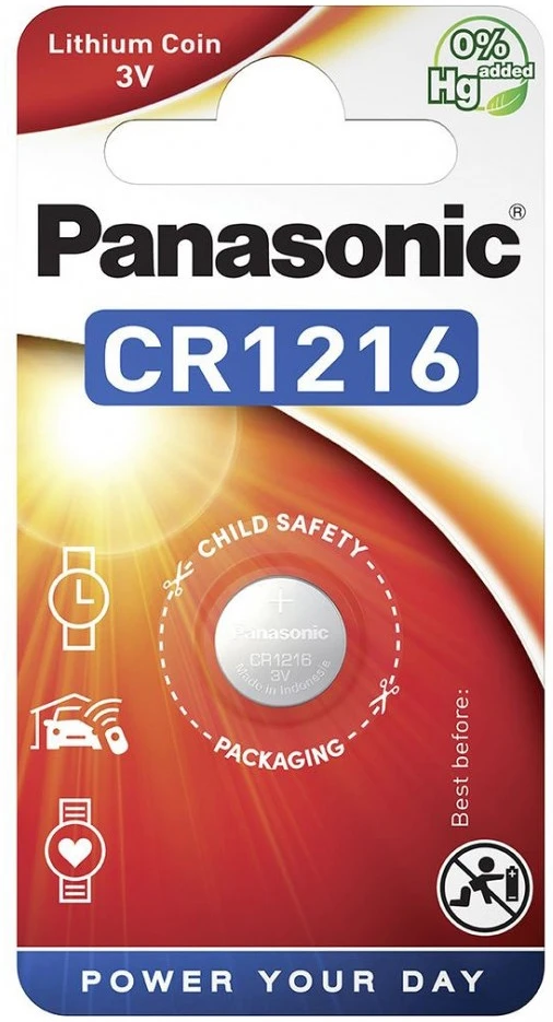 Panasonic CR-1216EL/1B nagyítás