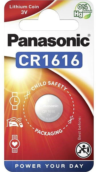 Panasonic CR1616-1BP-PAN nagyítás