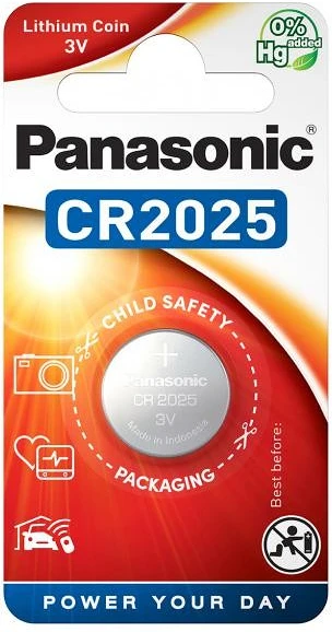 Panasonic CR2025-1B-PAN nagyítás