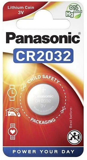 Panasonic CR2032-1B-PAN / CR-2032EL/1B nagyítás