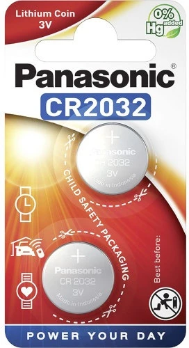 Panasonic CR2032-2B-PAN nagyítás