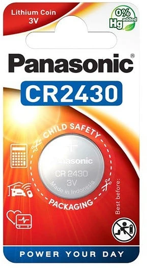 Panasonic CR2430L-1BP-PAN / CR-2430EL/1B nagyítás