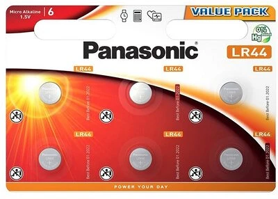 <span itemprop='brand'>Panasonic</span> <span itemprop='sku'>LR44EL-6BP</span> nagyítás
