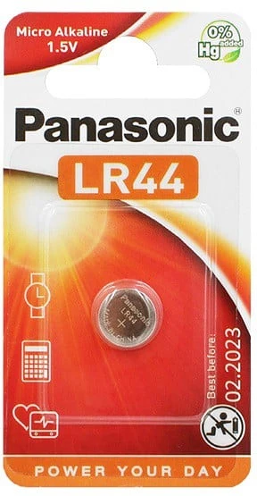 <span itemprop='brand'>Panasonic</span> <span itemprop='sku'>LR44L-1BP-PAN / LR44EL61B</span> nagyítás