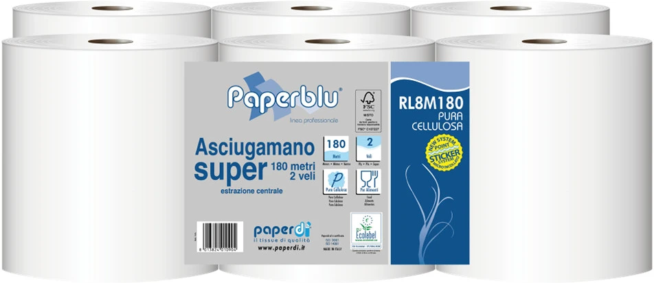 Paperdi RL8M180 FEHÉR nagyítás