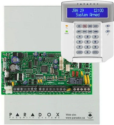 Paradox SP4000 + K32LCD nagyítás