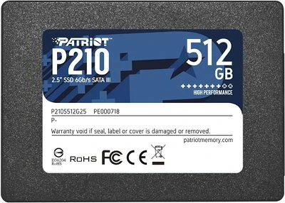 Patriot P210S512G25 nagyítás