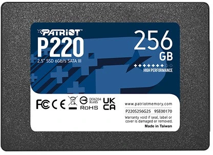 Patriot P220S256G25 nagyítás