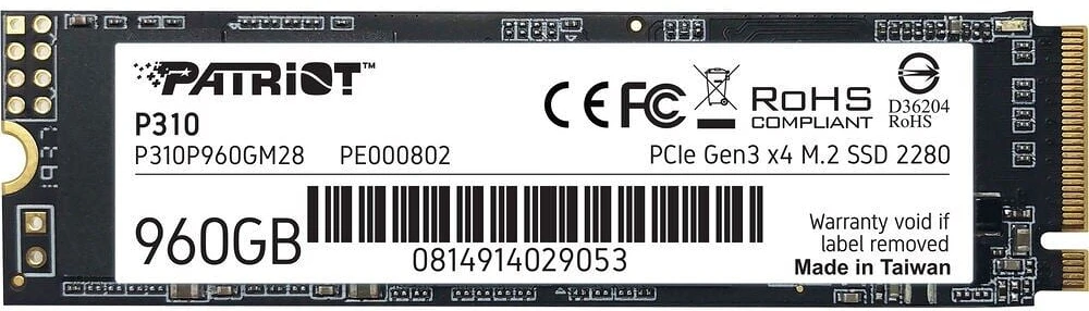 Patriot P310P192TM28 nagyítás