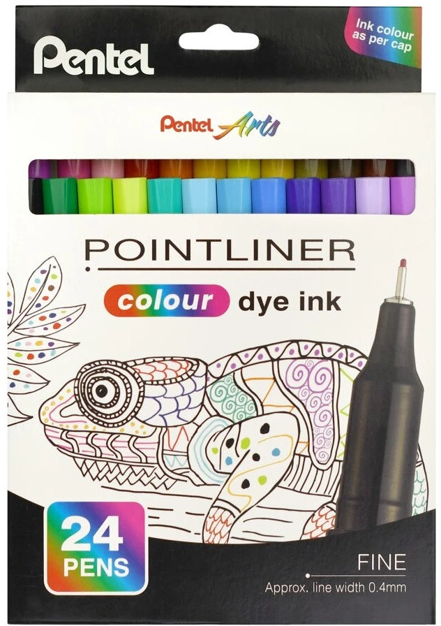 Pentel POINTLINER 24 KLF nagyítás