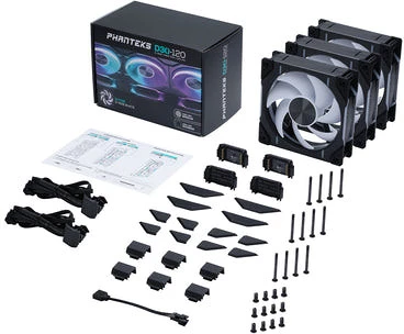 Phanteks D30-120 D-RGB FAN nagyítás