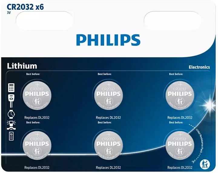 <span itemprop='brand'>Philips</span> <span itemprop='sku'>CR2032P6/01B</span> nagyítás