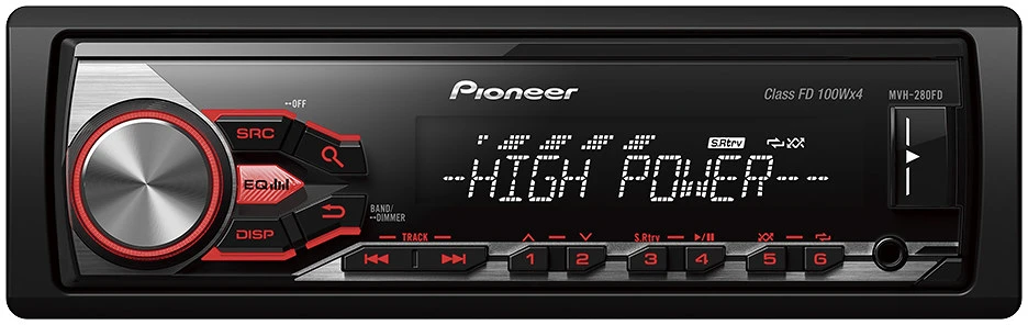 Pioneer MVH-280FD nagyítás