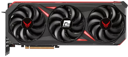 Powercolor GB GDDR6 nagyítás