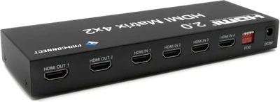<span itemprop='brand'>Proconnect</span> <span itemprop='sku'>2.0, 4K, 2XHDMI OUT, 4XHDMI IN, IR</span> nagyítás