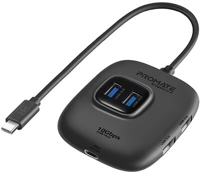Promate 4XUSB 3.2, 1XUSB-C nagyítás