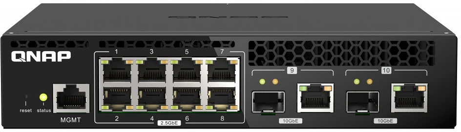 Qnap QSW-M2108R-2C nagyítás