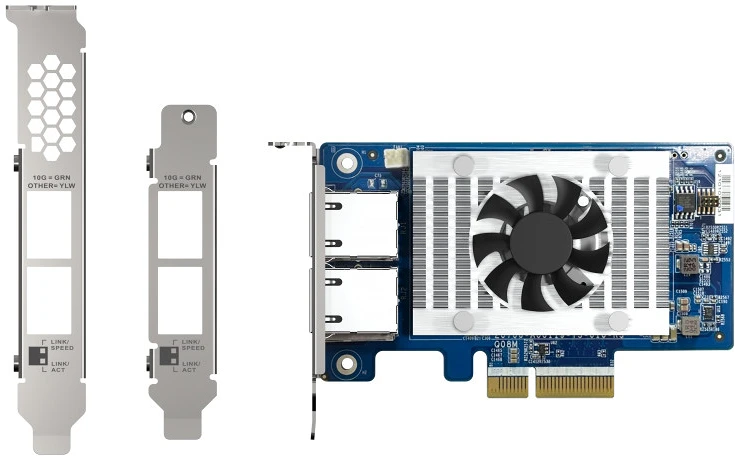Qnap QXG-10G2T-X710 nagyítás