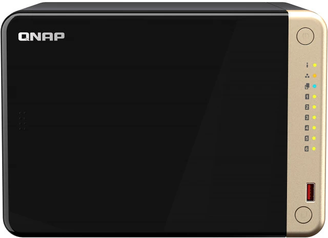 Qnap TS-664-8G nagyítás