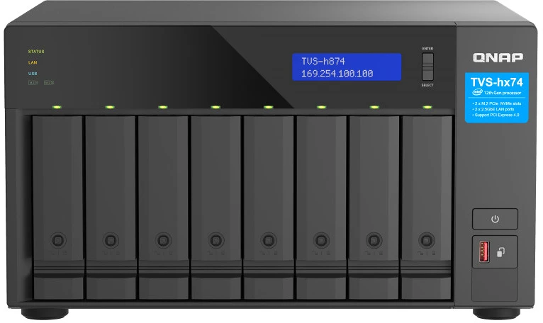 Qnap TVS-H874-I5-32G nagyítás